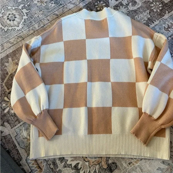 Zesica XL Loose Mockneck Sweater - Picture 4 of 5